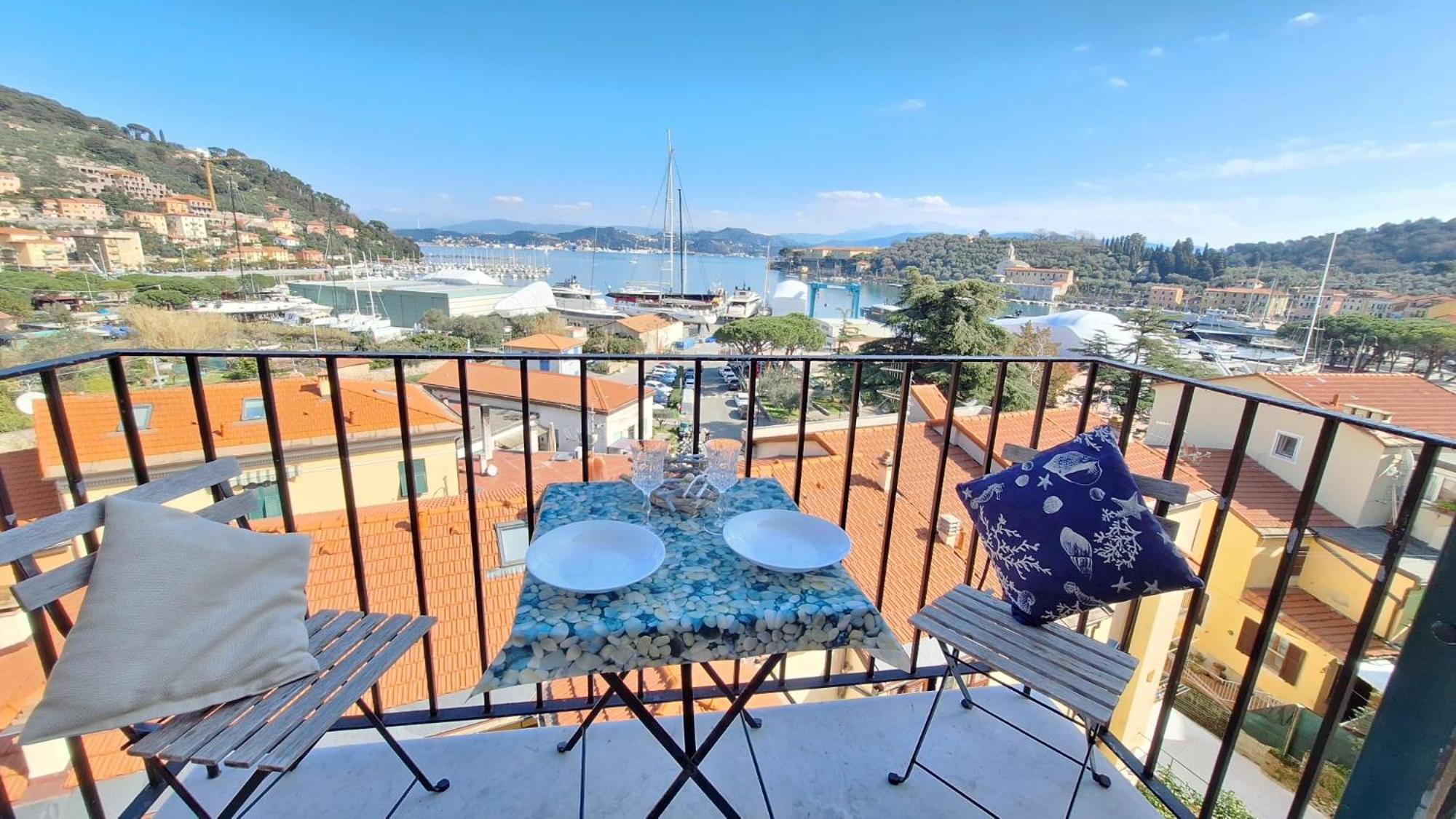 Appartamento Portovenere Con Vista Mare Портовенере Экстерьер фото